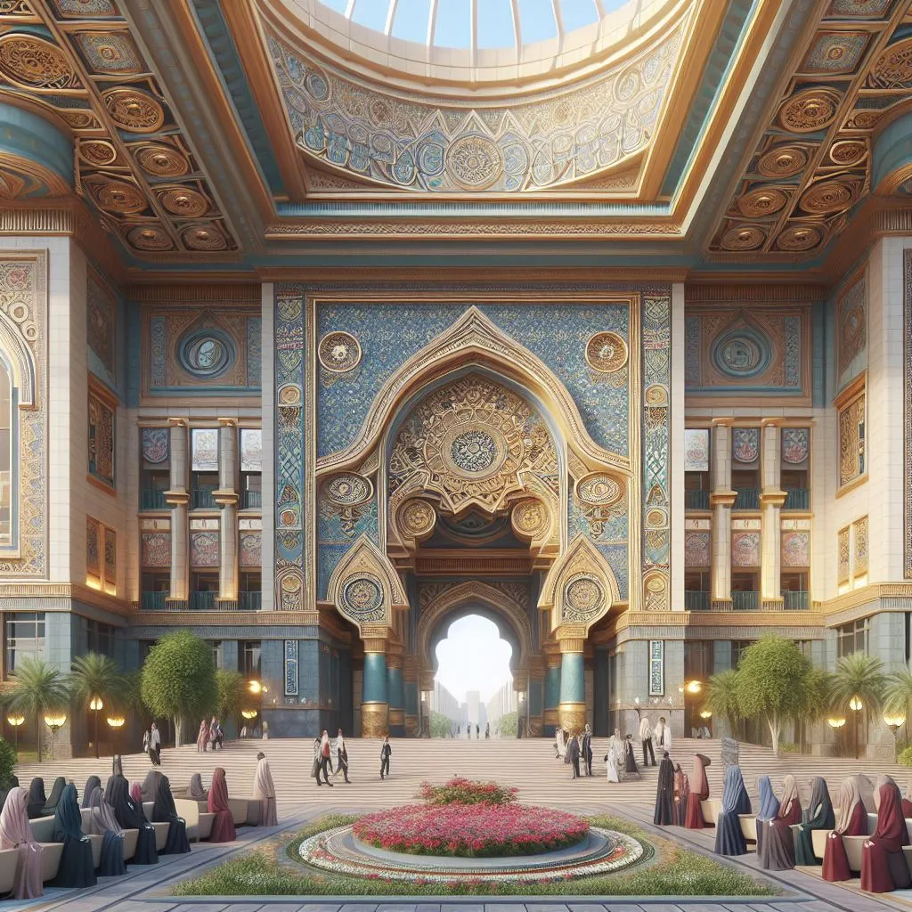 Libya'daki üniversitelerin dekorasyonları 3